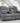 Galaxy Tech Electric Recliner 2 Seater Grey Leather