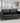 Box Sofa Black 3 Seater