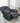 Conrad Manual Recliner Sofa Black Armchair
