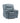 Myra Recliner Sofa Grey Fabric Armchair